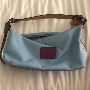 Small Light Blue Coach Bag